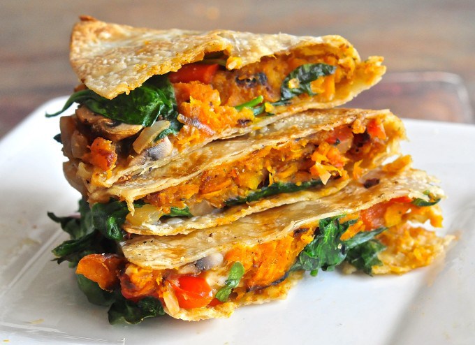 Butternut Squash Quesadilla